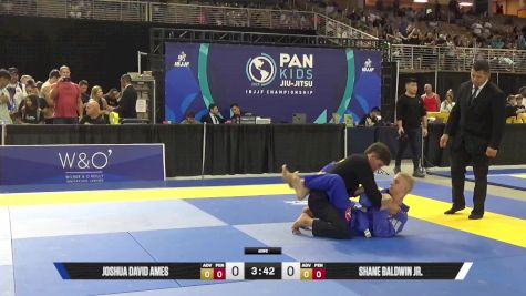 Shane Baldwin Jr. vs Joshua David Ames 2025 Pan Kids Jiu-Jitsu IBJJF Championship