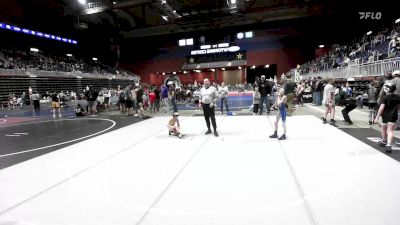 57 lbs Final - Forest Wagner, Wyoming Underground vs Cooper Patch, Heights Wrestling Club MT