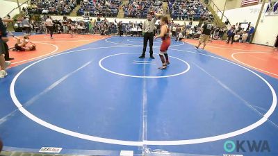 100 lbs Quarterfinal - Preston Butler, Hilldale Youth Wrestling Club vs Andrew Bevenue, R.A.W.