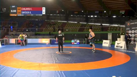 97 kg Prelims - Kyle Snyder, USA vs Illiskhan Chilayev, KAZ