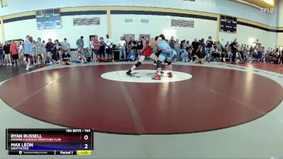 144 lbs Cons. Round 1 - Ryan Russell, Maurer Coughlin Wrestling Club vs Max Leon, Unattached