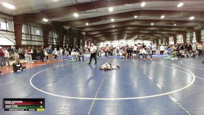 49 lbs 5th Place Match - Hank Shepherd, Spanish Fork vs Wade Ford, Payson Lions Wrestling Club