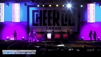 Spirit Central Metro-West - Gold Cats [2026 L1.1 Junior - PREP Day 1] 2026 CANAM Grand Nationals