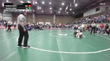 125 lbs 1st Place Match - Ranelle Smith, Westmoore vs Marina Loera, Garden City