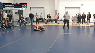 84 lbs Semis - Landon Caro, Team Aggression Wrestling Club vs Cole Johnson, Black Fox Wrestling Academy