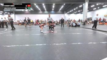 75 lbs Round 5 - Braydon Lopez, Proving Grounds Wrestling vs Robert Gibbs, Backyard Brawlers