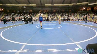 145 lbs Semifinal - Lyndi Cisco, Anadarko vs Hadley Gates, Smith Wrestling Academy