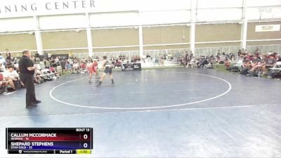 157 lbs Placement Matches (8 Team) - Callum Mccormack, Georgia vs Shepard Stephens, Utah Gold