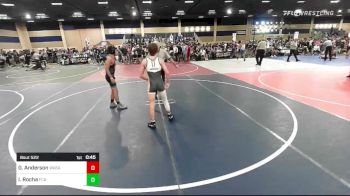 109 lbs Consi Of 32 #2 - Gage Anderson, Wasatch WC vs Iolani Rocha, FCA Wrestling HI