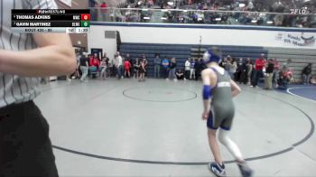 85 lbs Quarterfinal - Gavin Martinez, Bear Lake Wrestling Club vs Thomas Adkins, Middleton Wrestling Club