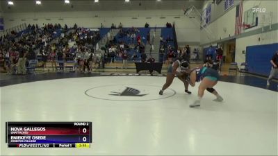 235 lbs Round 2 - Nova Gallegos, Unattached vs Eniekeye Osede, Cerritos College