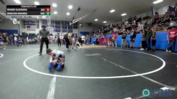 67 lbs Rr Rnd 4 - Ruger Elizondo, Blue Devil Wrestling vs Breckin DeAnda, Husky Wrestling Club