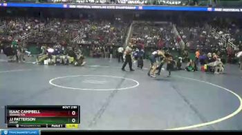 2 lbs Quarterfinal - Isaac Campbell, Washington vs Jj Patterson, Shelby