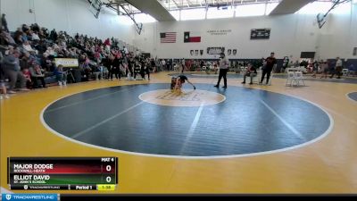 80 lbs Semifinal - Major Dodge, Rockwall-Heath vs Elliot David, St. John`s School