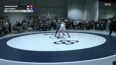 79 kg Cons. Sub-rd Of 64 - Gunnar Mullen, Viking RTC vs Chaz Ponton, Mustang Wrestling Club