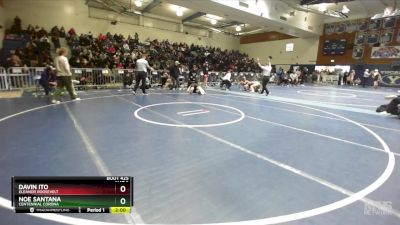 190 lbs Quarterfinal - Davin Ito, Eleanor Roosevelt vs Noe Santana, Centennial Corona