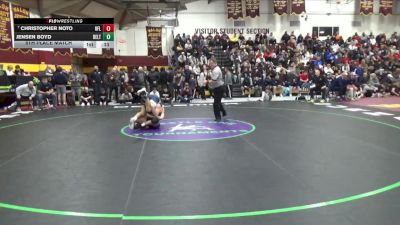 132 lbs 5th Place Match - Christopher Noto, Honeoye Falls-Lima vs Jensen Boyd, Delta