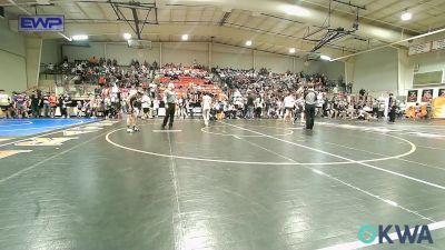 92 lbs Quarterfinal - Jack Maguire, Chandler Takedown Club vs Bennett Mikles, Team Tulsa Wrestling Club