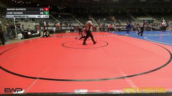 70 lbs Round Of 16 - Maven Saferite, The St James Academy vs Luke Taussig, Greater Heights Wrestling