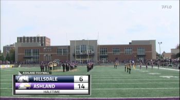 Replay: Hillsdale vs Ashland | Sep 20 @ 1 PM