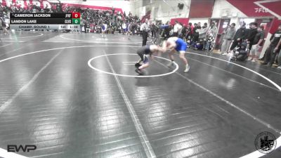 126 lbs Champ. Round 1 - Cameron Jackson, John F Kennedy -Fremont vs Landon Lake, Clovis