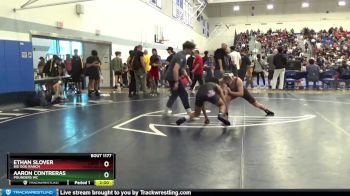 132 lbs Champ. Round 2 - Ethan Slover, Big Dog Ranch vs Aaron Contreras, Pounders WC