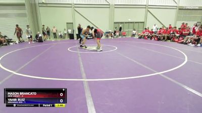 215 lbs Round 1 (16 Team) - Mason Brancato, New Jersey vs Yahir Ruiz, Arkansas Red