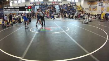 190 lbs Cons. Round 4 - Eric Bertis-Sample, North Port HIgh School vs Robert Bossowski, Jesuit