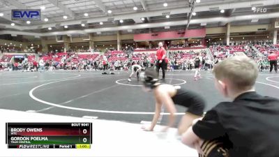 58 lbs Quarterfinal - Brody Owens, WTC vs Gordon Poelma, Team Central