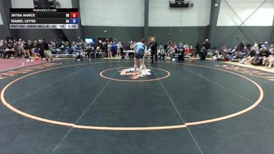 Junior Girls GR - 145 lbs Champ. Round 1 - Jayda Nance, OR vs Isabel Leyva, CA