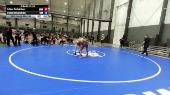 Junior FK - 157 lbs 3rd Place Match - Noah Saqallah, Washington vs Colin Mcgiverin, Whatcom Wrestling Academy