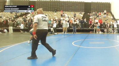 165-I lbs Consi Of 4 - John Bellport, Rocky Point HS vs Tavion Mckinney, East Hartford Stingers Youth