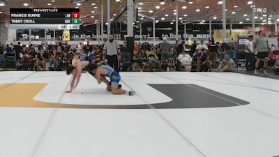 147 lbs Rr Rnd 3 - Francis Burke, LAW - HSC vs Trent Croll, Grit Mat Club Red - HSC