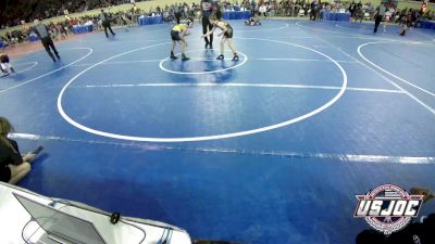 76 lbs Round Of 16 - Raiden Peltier, Smith Wrestling Academy vs Everette Harris, Jr., G580 Wrestling Club