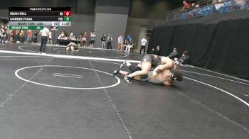 285 lbs Champ. Round 3 - Isiah Hill, Newman vs Corbin Puga, Pratt Community College