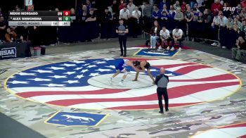 Cons. Round 1 - Mekhi Morgado, Sioux Falls Washington vs Alex Siemonsma, West Central