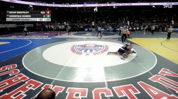 I-190 lbs Champ. Round 1 - Christian Horeis, East Islip vs Devin Bierfeldt, Nyack