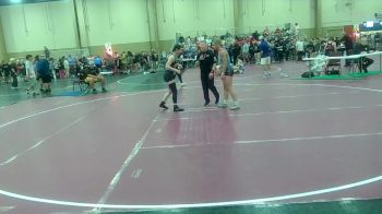 115 lbs Consi Of 4 - Delaney Faulkner, FEWA vs Julia Brocato, Hernando Wrestling Club