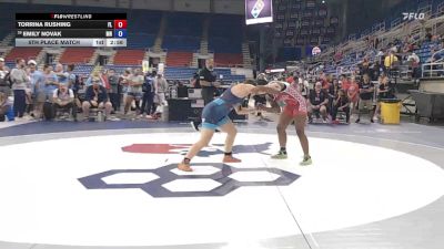 170 lbs 5th Place Match - TorRina Rushing, FL vs Emily Novak, MN