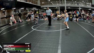 68 lbs Round 7 (8 Team) - Garrett Raley, Florida Scorpions vs Liam Carroll, Iron Horse