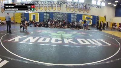 138 lbs Round 7 (8 Team) - Jacob Pellecer, Wellington vs Cael Helm, SOWA /HWC