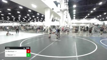 46 lbs Rr Rnd 5 - Asher Montoya, Top Rank vs Jacob Sawyer, Mat Demon WC