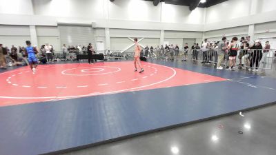 120 lbs Champ. Round 2 - Lyric Wellman, IA vs Zahn Beal, WI