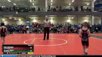 60 lbs Round 2 (4 Team) - Gio Aranda, Perrysburg vs Elijah Gray, Barberton