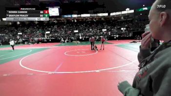 71 lbs Champ. Round 1 - Rowen Cannon, MIRA vs Braylon Fraley, OHCA