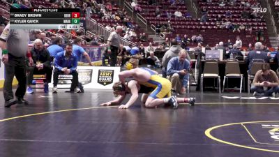 189 lbs Preliminaries - Brady Brown, Derry vs Kyler Quick, Mahanoy
