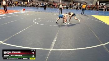 88 lbs 5th Place Match - Lincoln Goodrich, K-M vs Owen Urijah Bieber, Bemidji