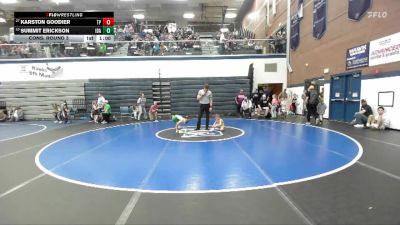 52 lbs Cons. Round 3 - Karston Goodier, Terreton Panthers vs Summit Erickson, Idaho