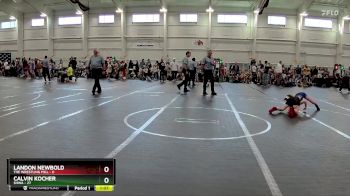 92 lbs Round 1 (10 Team) - Landon Newbold, The Wrestling Mill vs Calvin Kocher, SHWA