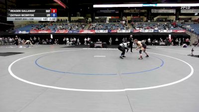 138 lbs Quarterfinal - Reagen Gallaway, Hastings vs Zaynah McBryde, Life